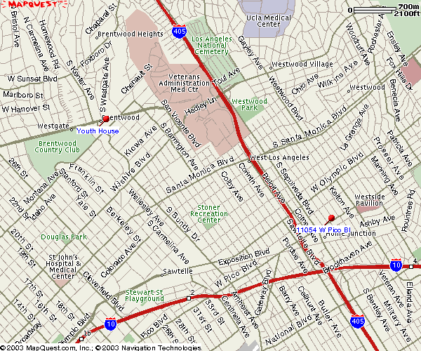 MapQuest map